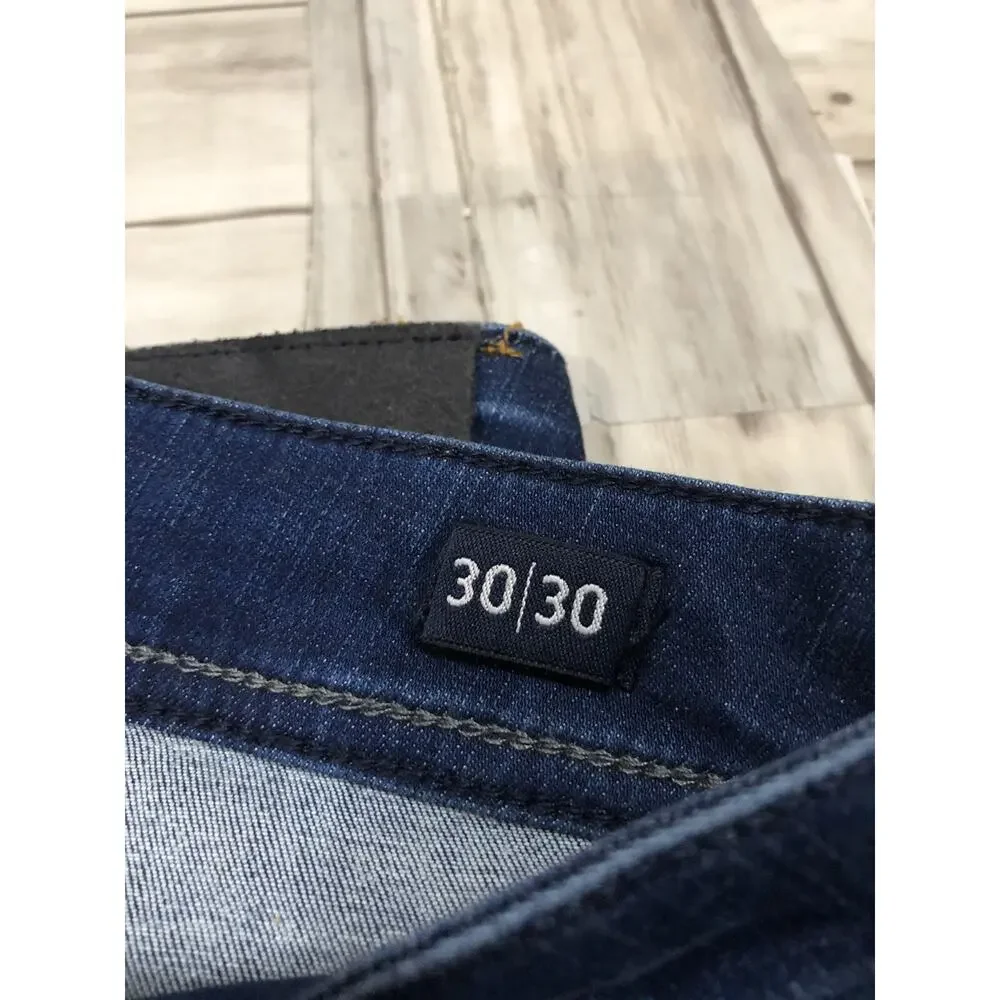 Henry Choice Jeans Mens 30x30 Skinny Denim Pants Blue Stretch N21